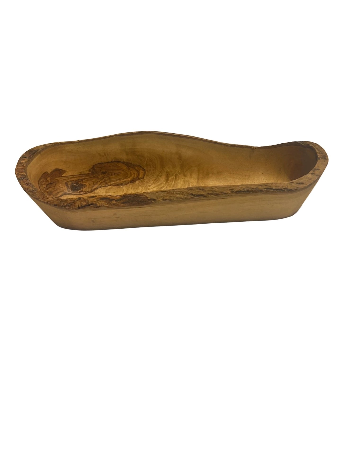 Woodwares: Olive wood Long Dish Rustic Serving Bowl by Bella Cucina –
