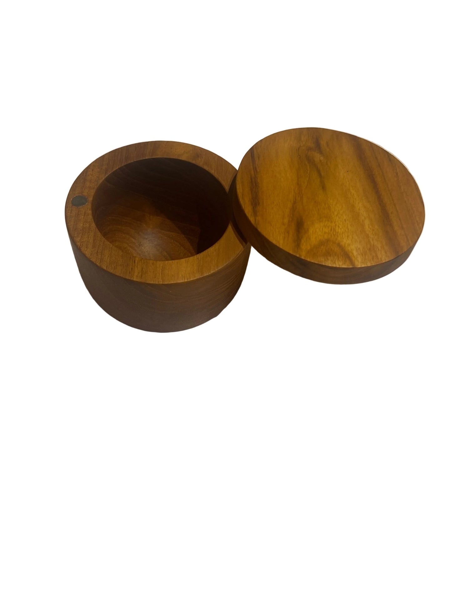 Woodwares: Olive Wood Salt & Sugar Keeper by Bella Cucina –