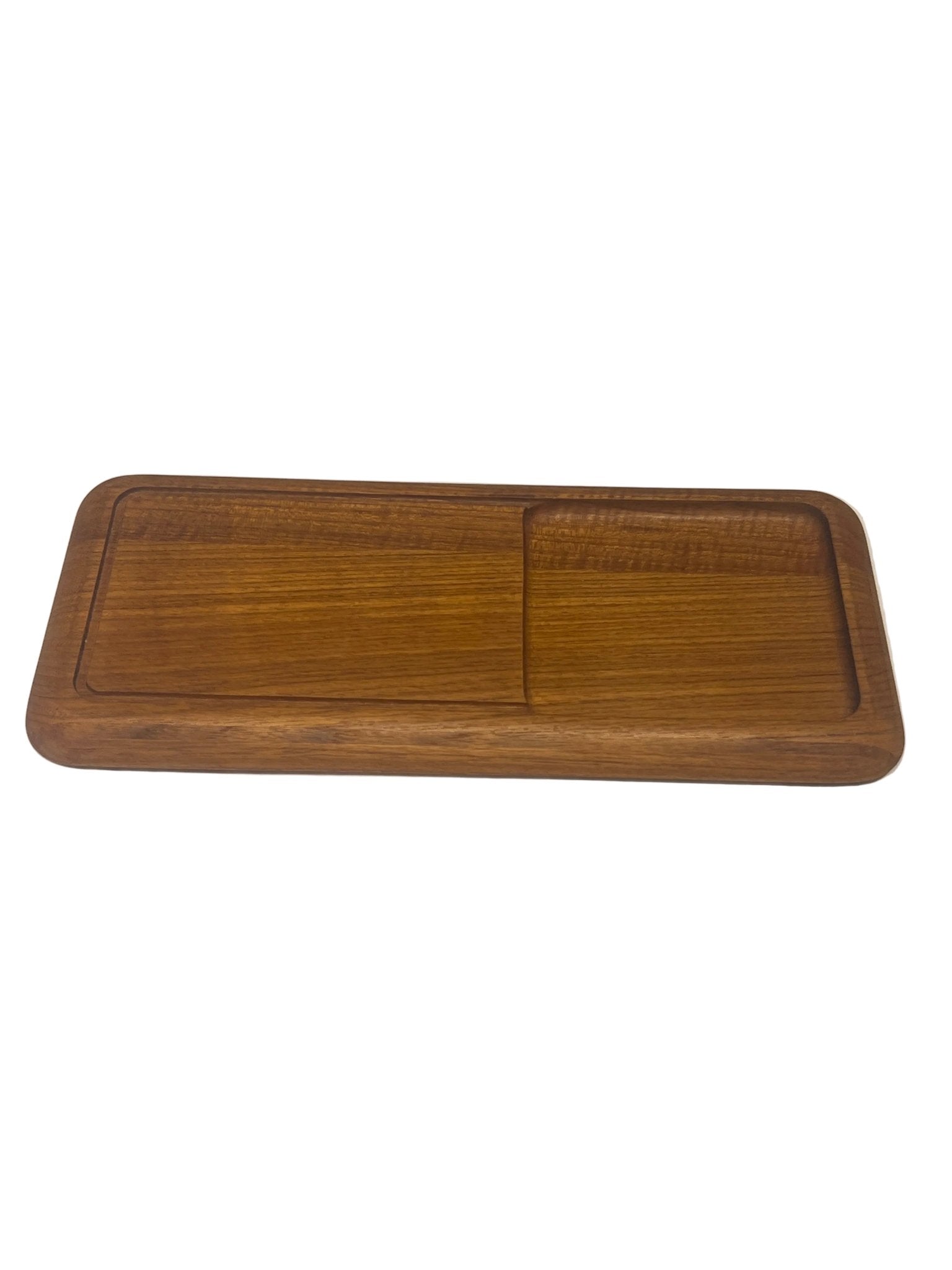 Woodwares: vintage teak compartment serving tray by Bella Cucina –