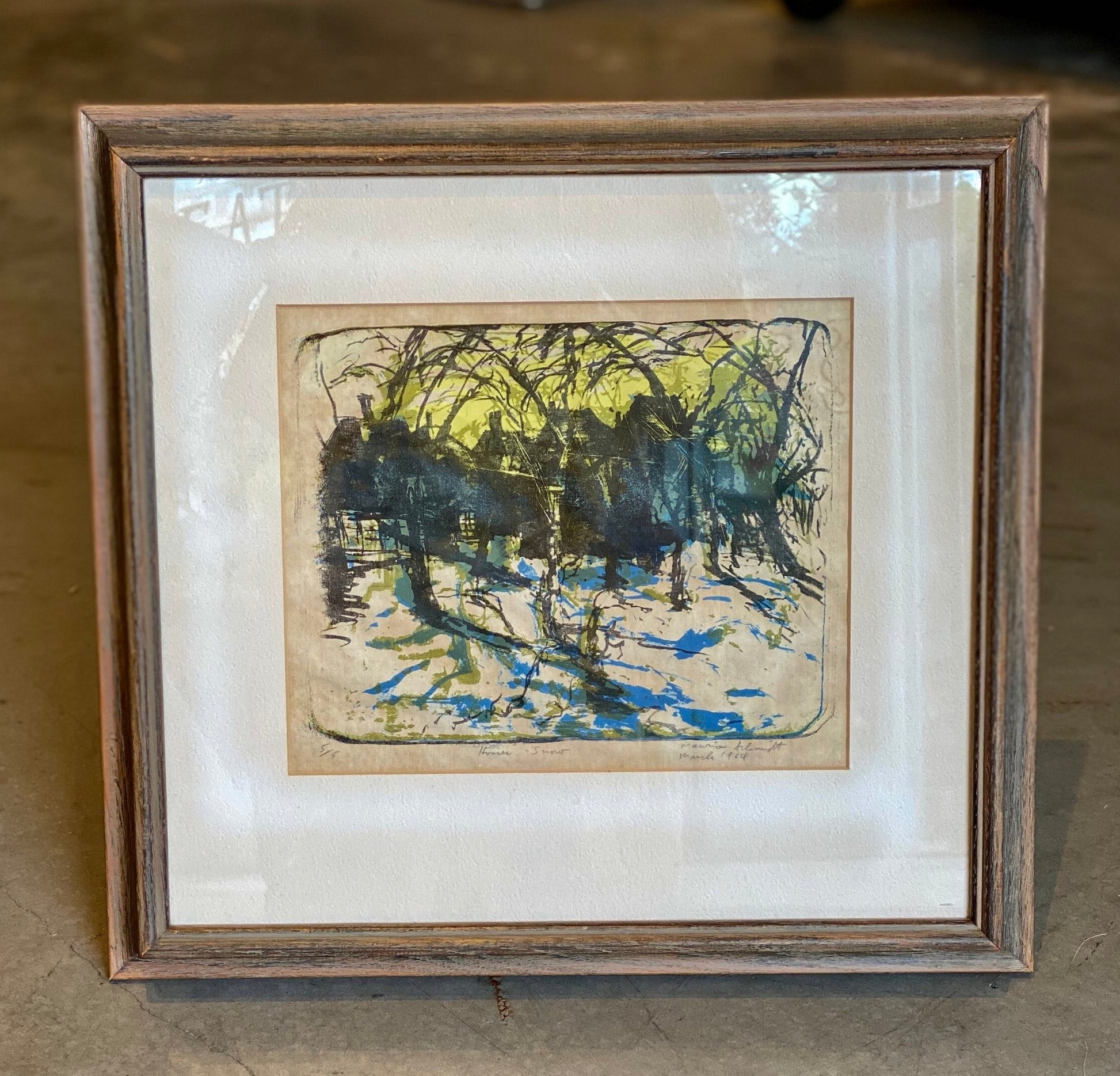 Bella Cucina - 1960's Watercolor - 
