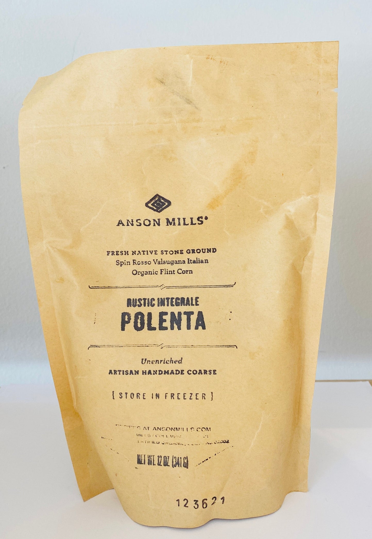 Anson Mills Artisan Handmade Fine Yellow Polenta