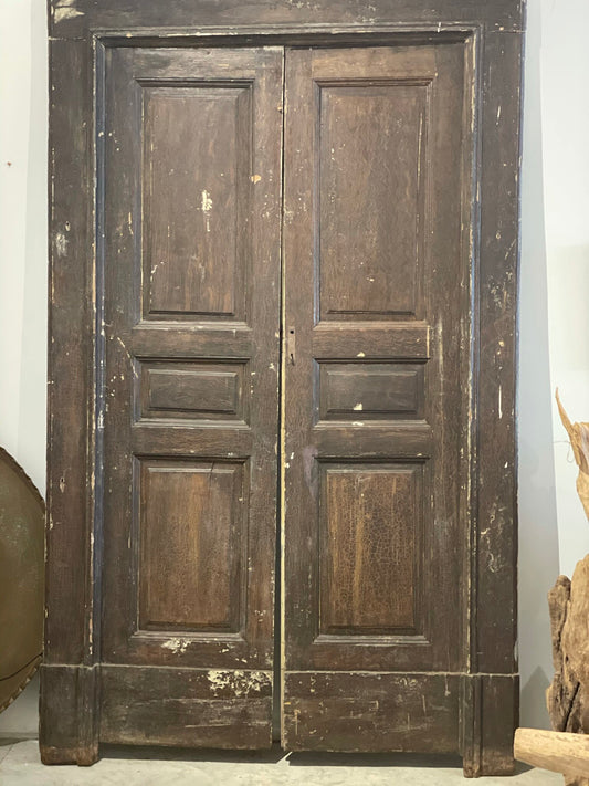 Antique 17c Italian Stable Doors