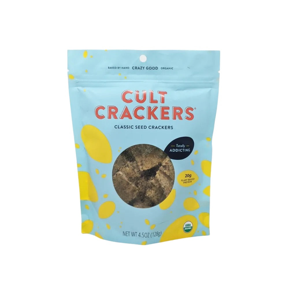 Cult Crackers: Gluten-free Classic Seed