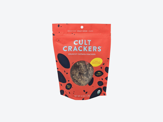 Cult Crackers: Gluten-free Crunchy Cassava