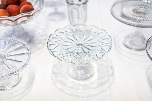 Depression Glass Cake Stand