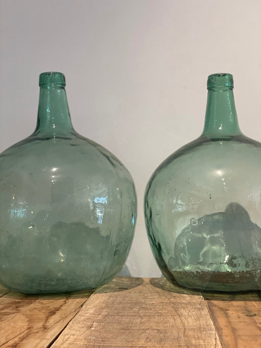 Green Bottle Vase Medium