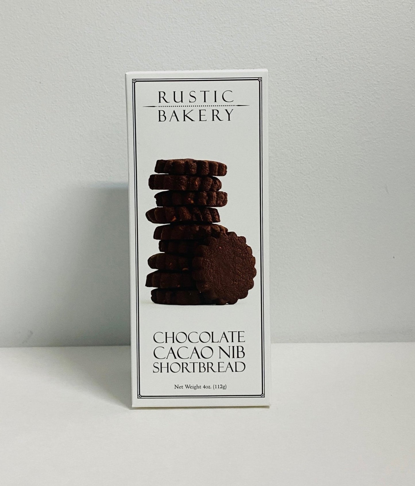 Rustic Bakery: Chocolate Cacao Nib Shortbread