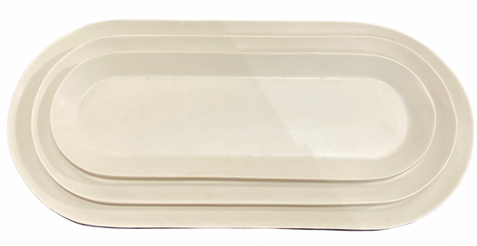 Charlotte Smith Ceramics: Porcelain platter - 3 sizes
