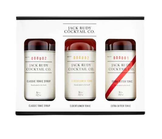 Jack Rudy Cocktail Co. Tonic Trio