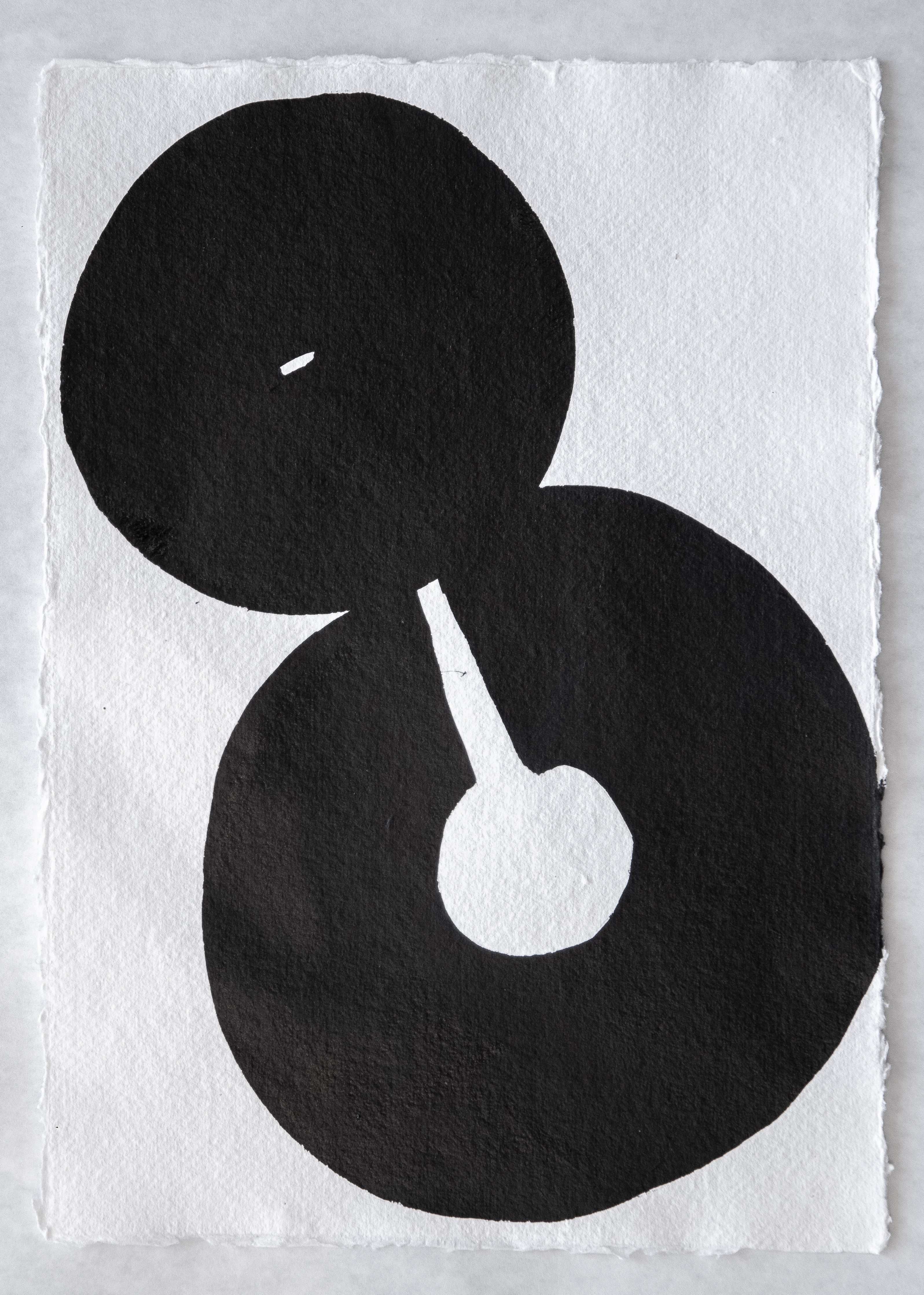 Enso Ink Japanese Ink Art by Alisa Barry | Curated by Bella Cucina