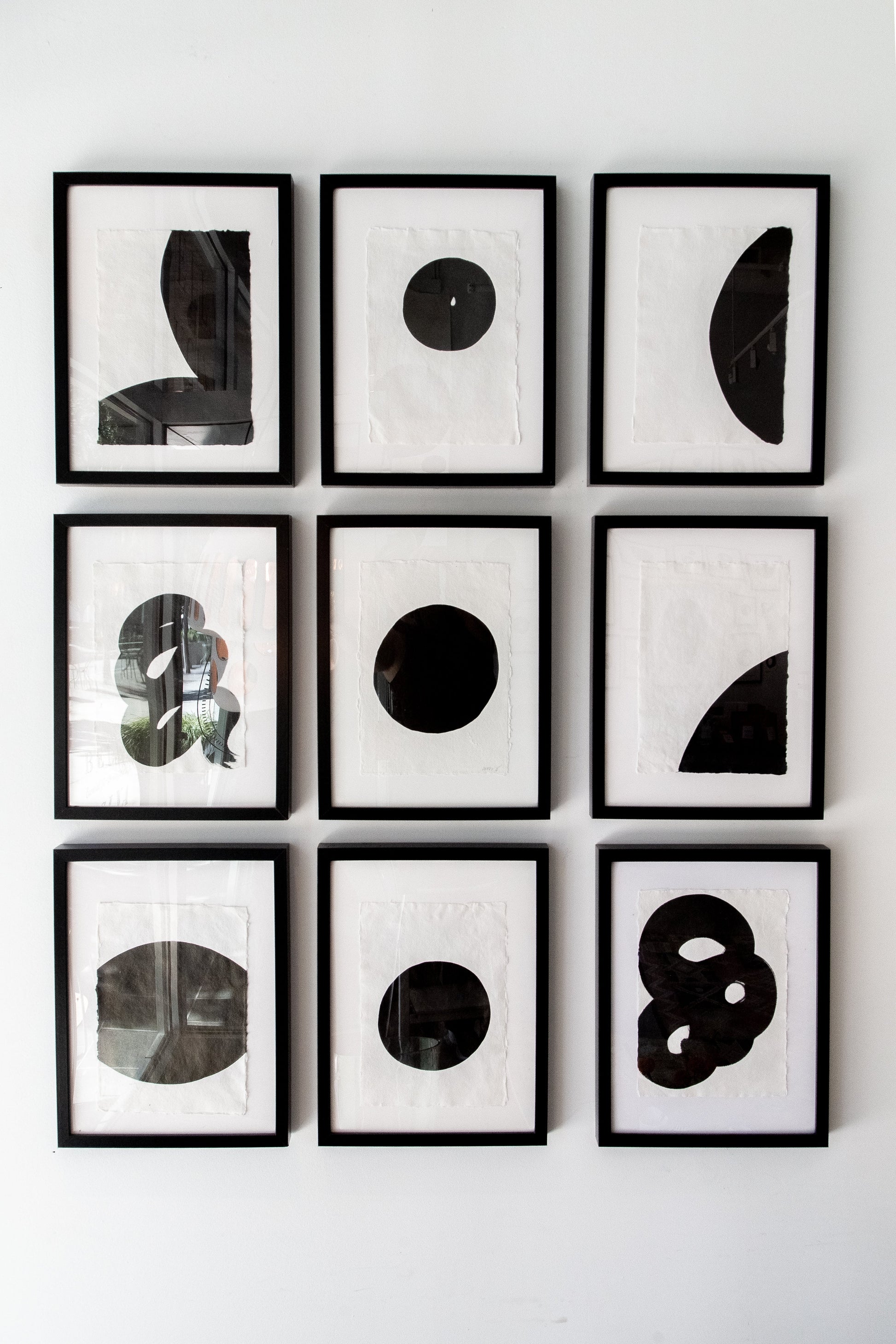 Bella Cucina - AB Art Japanese Ink ensO Series: Suite of Nine Paintings - 