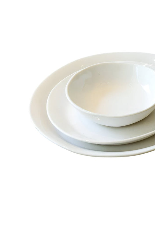 Bella Cucina - Artisan Made 3 Piece Porcelain Place setting - 