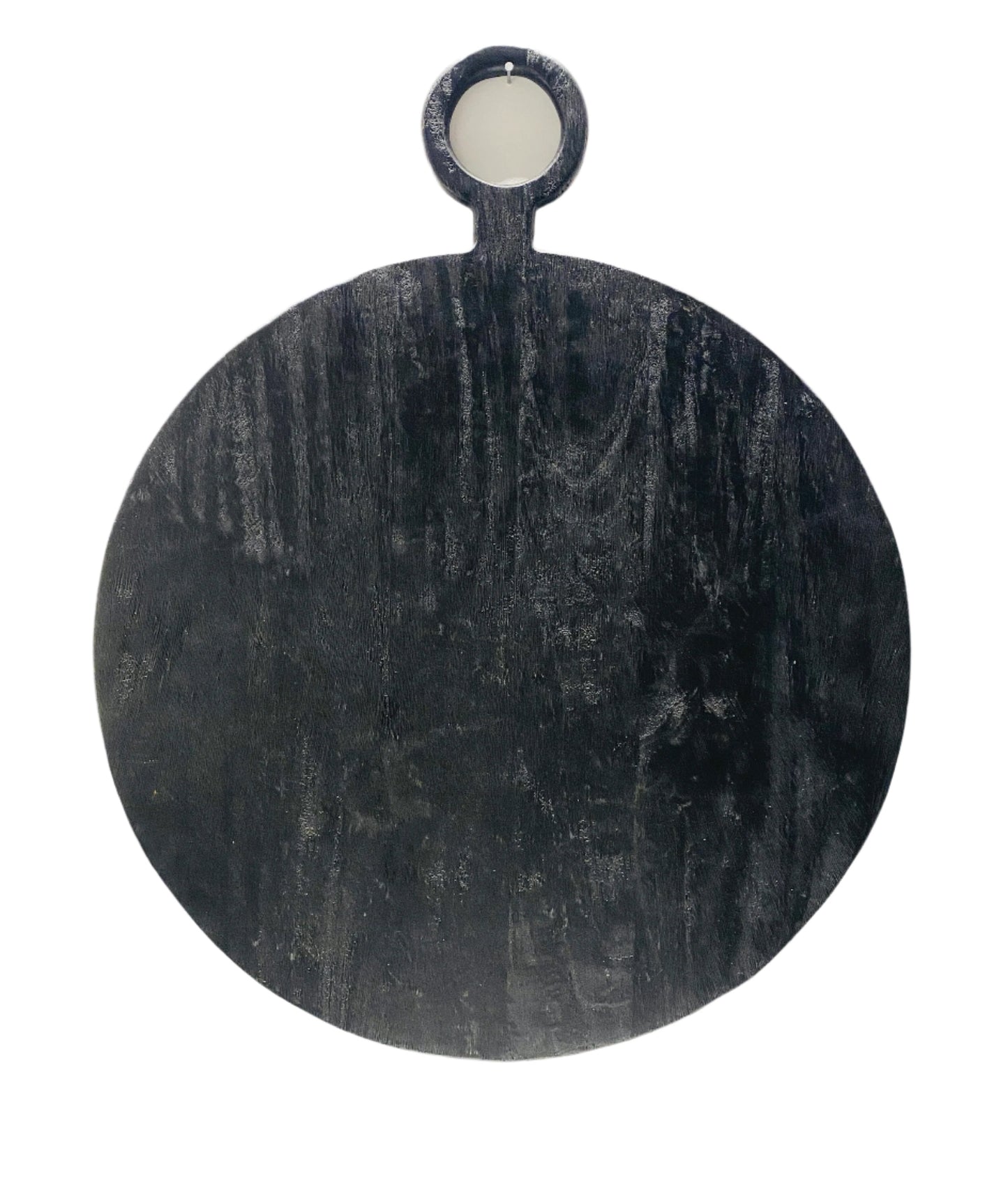 Bella Cucina - Black Mango Round Wood Board - 