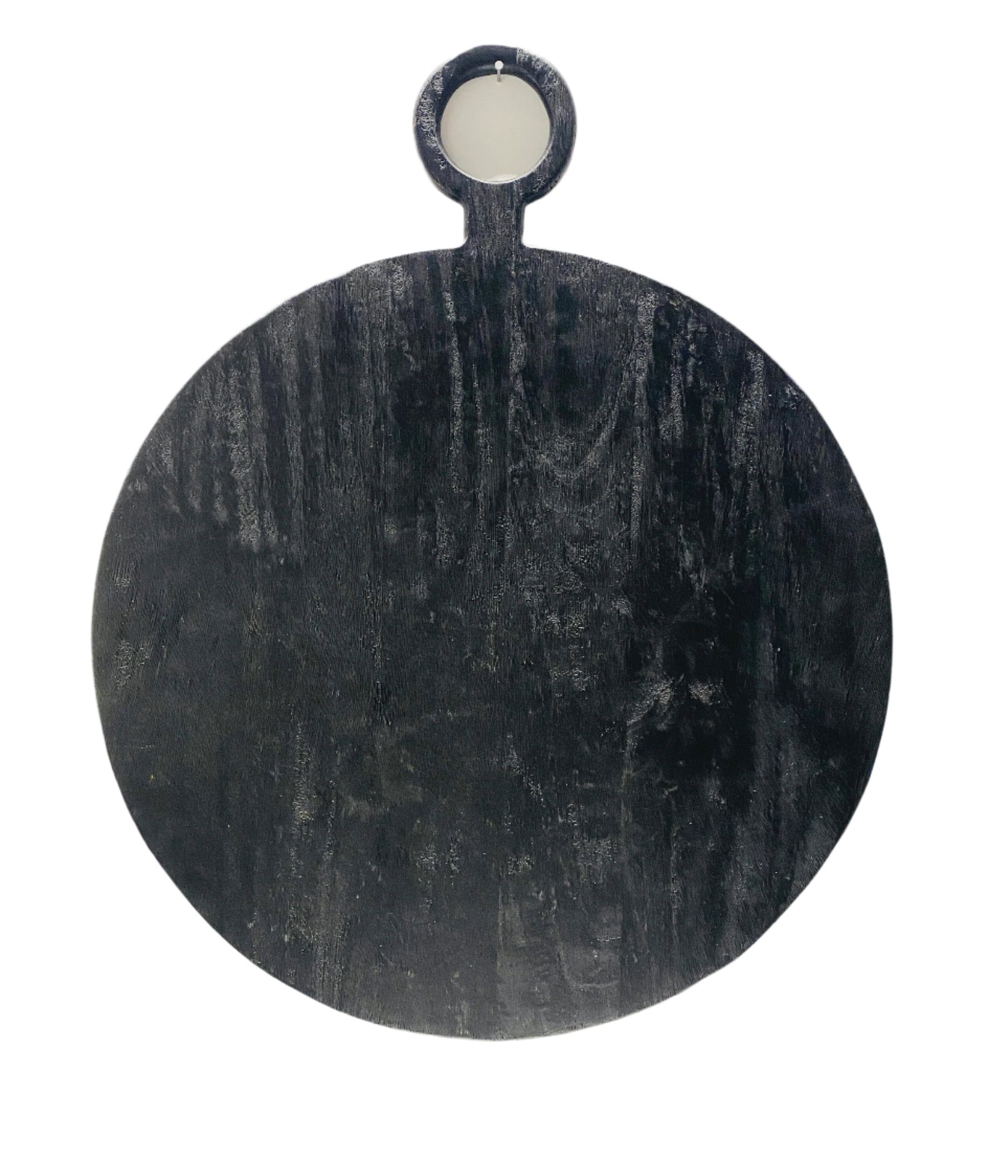Bella Cucina - Black Mango Round Wood Board - 