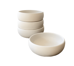 Bella Cucina - Charlotte Smith Ceramics: Porcelain ceramic bowls - 
