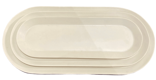Bella Cucina - Charlotte Smith Ceramics: Porcelain platter - 3 sizes - 