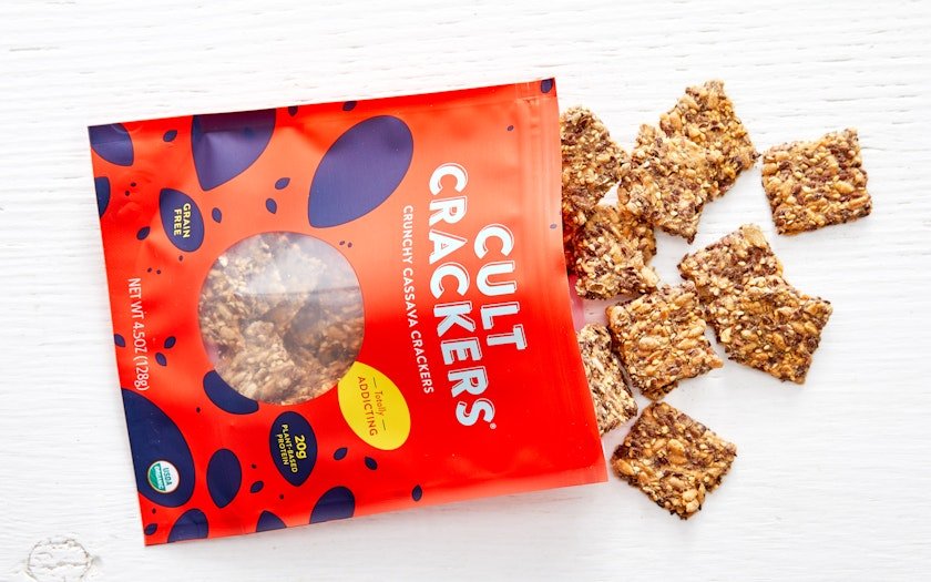 Bella Cucina - Cult Crackers: Gluten - free Crunchy Cassava - 