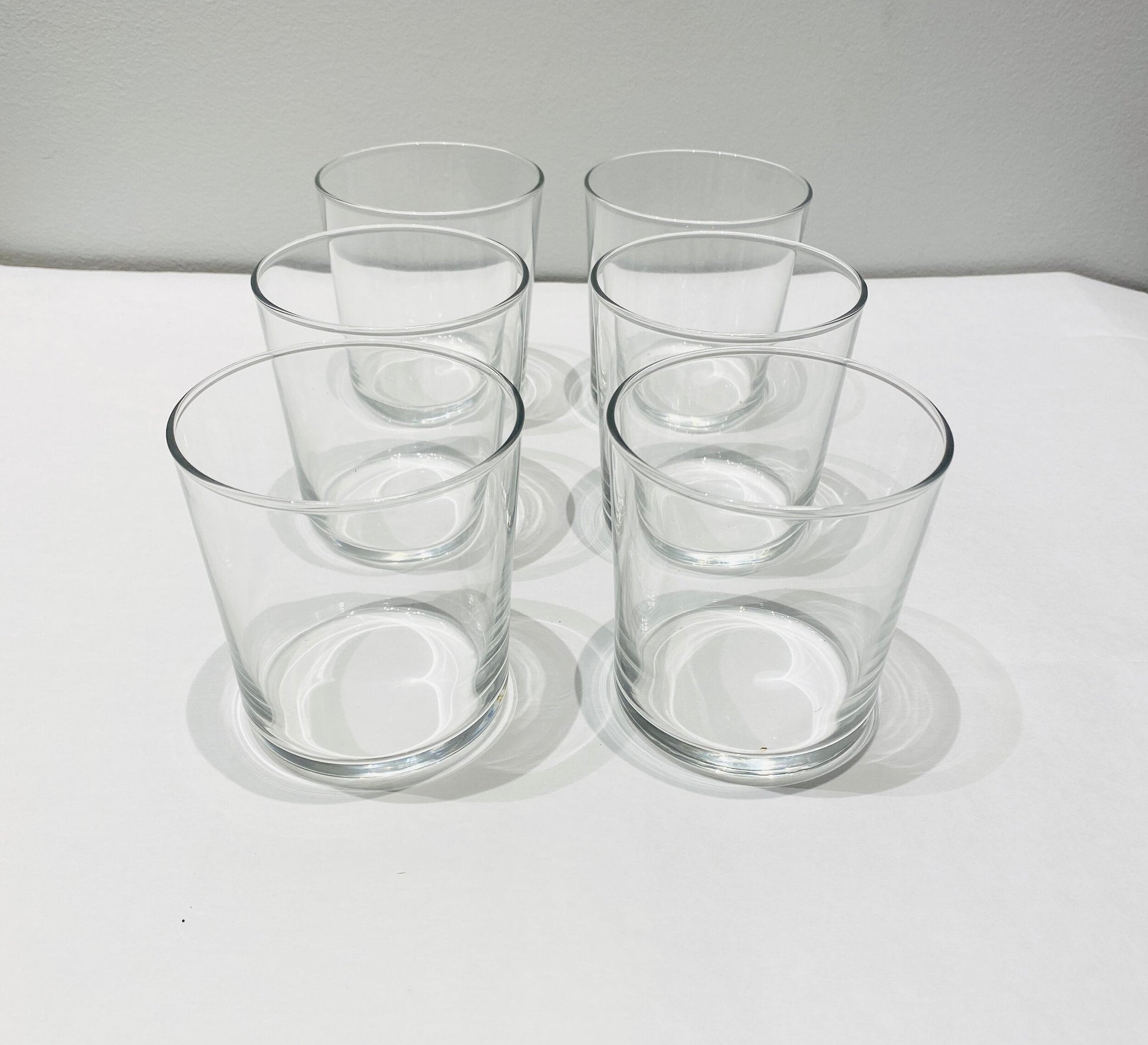 Bella Cucina - Italian Straight Sided Tumbler 12 ounce - set of 6 - 