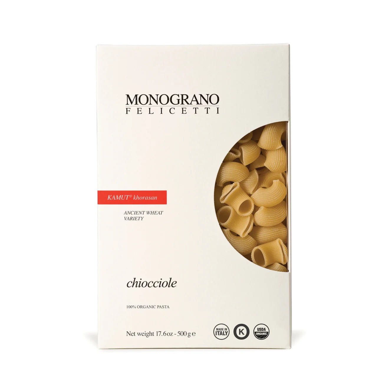 Bella Cucina - Monograno Felicetti Kamut Chiocciole Pasta - 