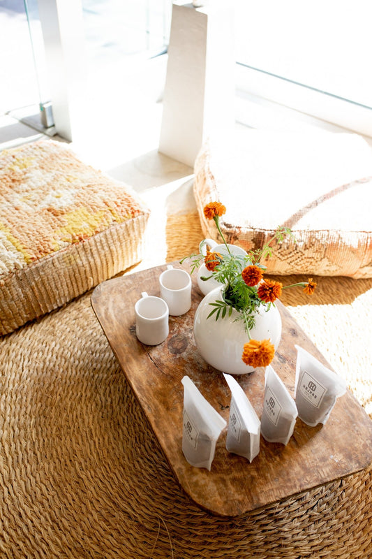 Bella Cucina - Vintage Moroccan Kilim Poufs - Various colors and patterns - 