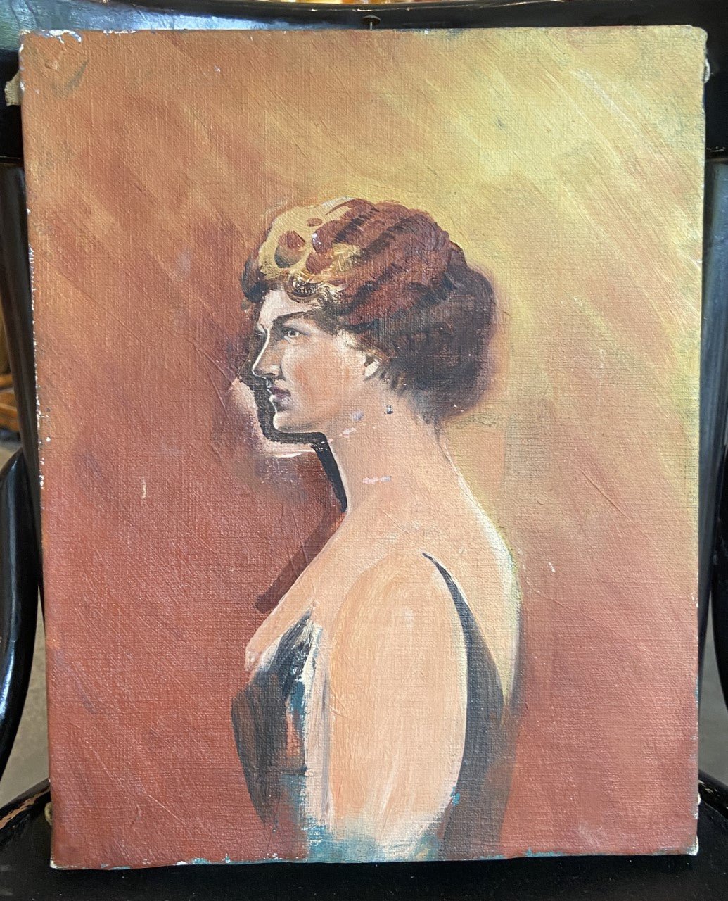 Bella Cucina - Vintage Red Woman Portrait - 